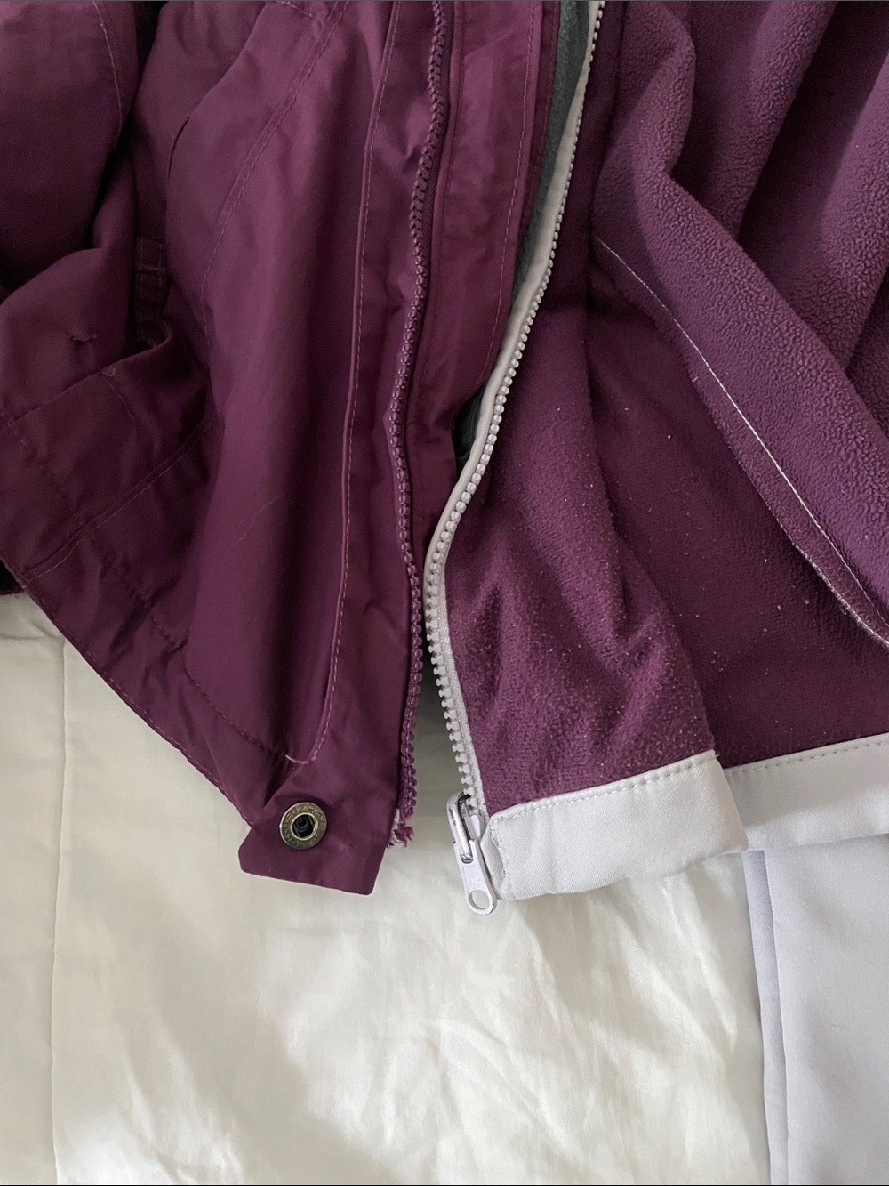 Columbia Plum Hooded Shell Jacket - Picture 7 of 8